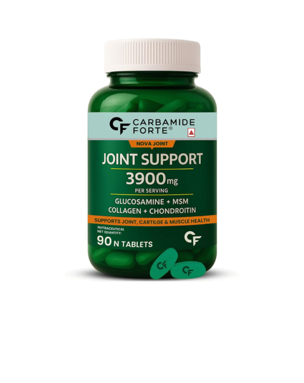 Carbamide Forte Glucosamine Tablets - Joint Support Supplement with Collagen & Glucosamine Chondroitin MSM
