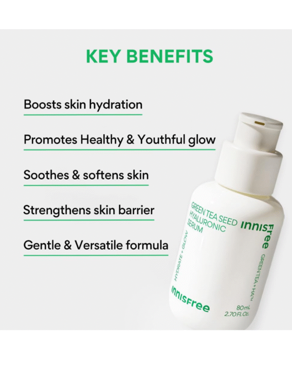 Innisfree Green Tea Hyaluronic Hydrating Serum - Image 2