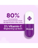 The Derma Co 1% Vitamin C Brightening Lip Balm with SPF 50 PA +++