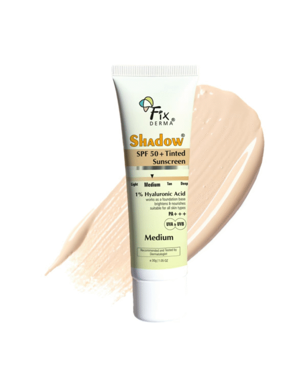 Fixderma Shadow Tinted Sunscreen Medium SPF 50 PA+++