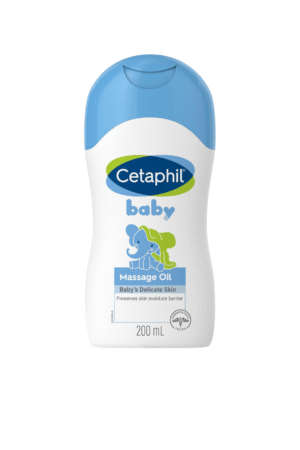 Cetaphil Baby Massage Oil, 200 ml, White