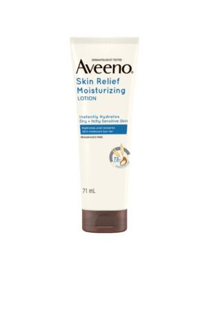 Aveeno Skin Relief Lotion For Sensitive Skin, White, 71 g