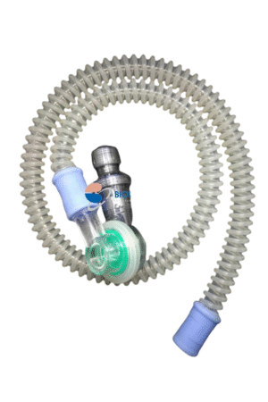 Reusable Silicone Transport Ventilator Circuit Compatible with Draeger Oxylog 1000