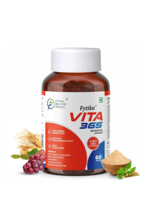 Fytika Vita 365-60 Tablets (Pack of 1) | Multivitamin For Men and Women