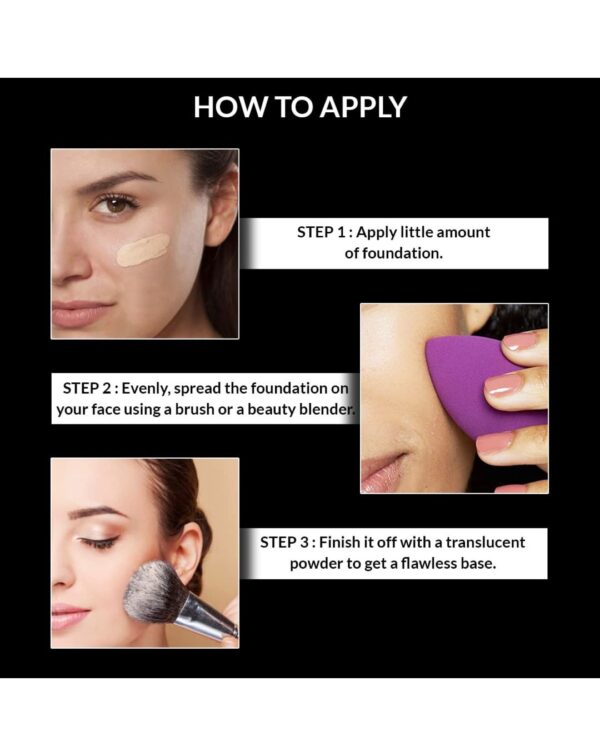 STARS COSMETICS Derma Make Up Foundation Face Cream - Image 3