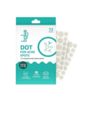 BAKE 2% Salicylic Acid Hydrocolloid Pimple Patches (72 Dots) | Absorbs Oil, Prevents Acne | Waterproof Patches