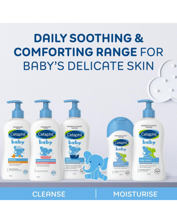 Cetaphil Baby Massage Oil, 200 ml, White - Image 4
