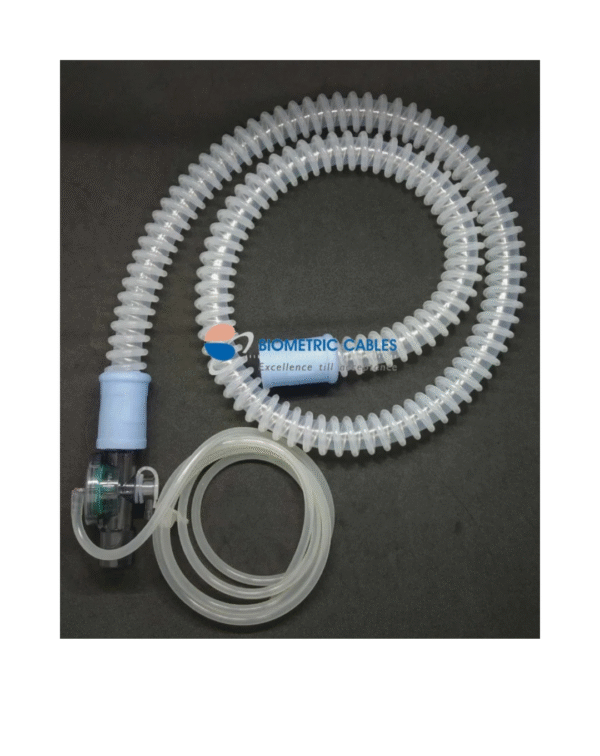 Reusable Silicone Adult/Pediatric/Neonatal Anaesthesia Circuit with Extra Limb