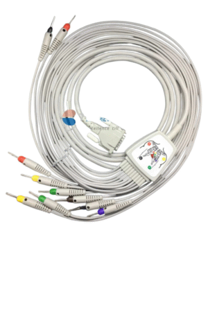 Edan ECG Recorder Cable Compatible with Mortara/Nidek/Schiller/Bionics