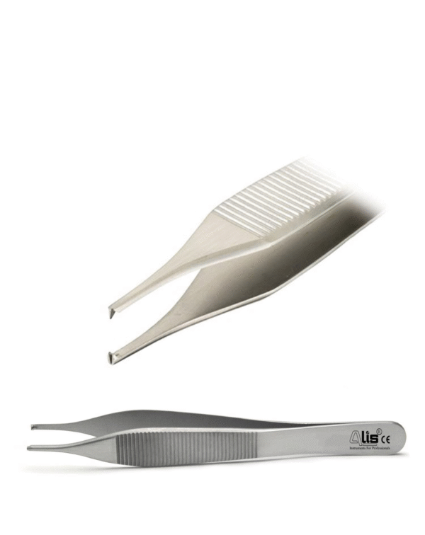 Alis Surgical Instrument CE Needle Holder, Adson Forceps, Iris Scissor With Kidney Tray 8" | Suture Set & Kidney Tray - Image 2
