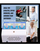 Physiowell Mini Tens 2 Channel Tens Machine for Physiotherapy Nerve Stimulator Physiotherapy
