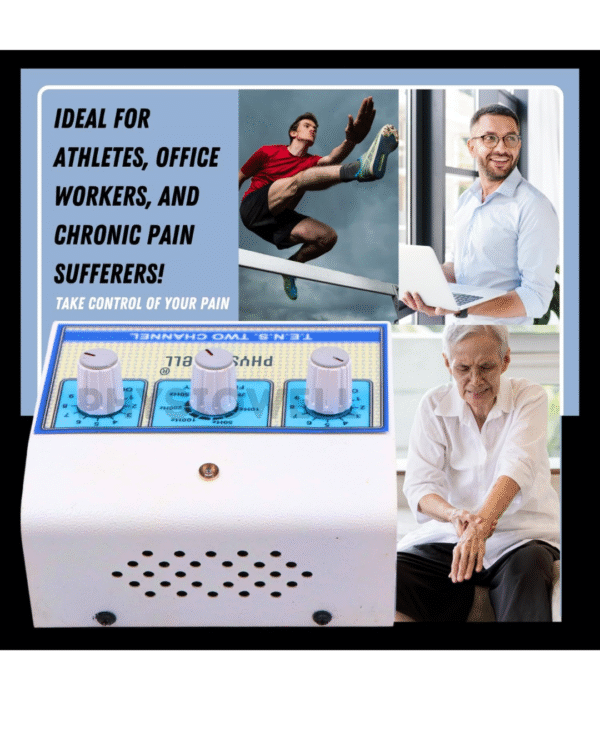 Physiowell Mini Tens 2 Channel Tens Machine for Physiotherapy Nerve Stimulator Physiotherapy - Image 3