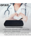 OFIXO Travel Carrying Classic Durable and Protective Stethoscope Case - Ideal for Doctors, Nurses and Medical Professionals & Cardiology, Master Cardiology, Electronic Models
