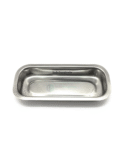 IS IndoSurgicals Stainless Steel Instrument Tray with Cover, Deluxe Quality (1, 8"X3"X1.5")