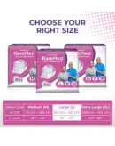KareMed Comfort Adult Diaper Pants, Large 90-120 Cm (35"- 47")