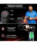 Dr Physio USA Dynamo 1034 Percussion Gun Massager for Full Body Pain Relief