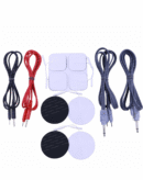 Physiowell Muscle Stimulator Tens+MS Deluxe Machine for Physiotherapy Tens Machine (Sticky Pads)