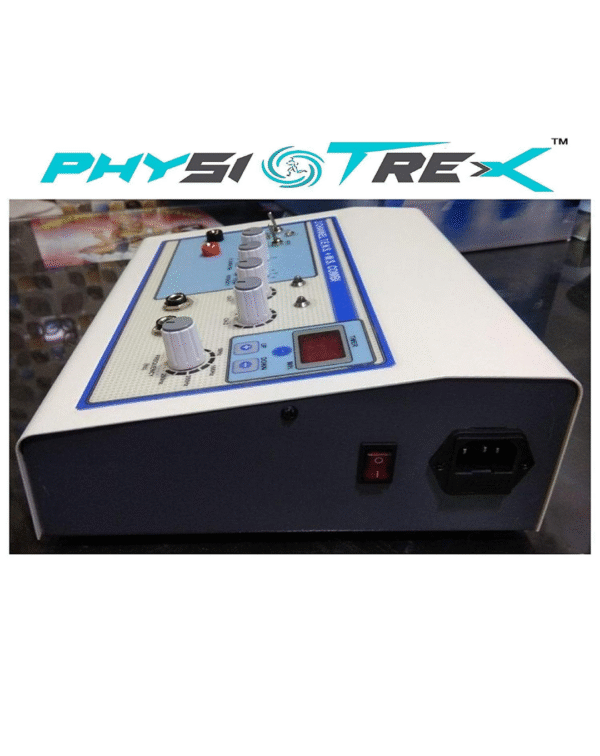 PHYSIOTREX® Physio Solutions White Electro Therapy PhysioTherapy Equipments Combination 2 In 1 - Image 2