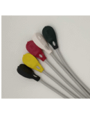 Biometric Cables 3 Lead ECG Cable Compatible with L&T(Lunar 7 Pin,12PIN)- Minimon,Micromon, S/L, Planet, Galaxy, Star plus, Star 50N,Stellar P,(7 PIN)-Micromon-N, Stellar, Lunar, Star-7Pin Clip Type.
