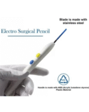 ALEXERA HEALTHCARE 5 Pieces Disposable ElectroSurgical Control Pencil White Colour for Hospitals Use Cautery Pencil