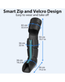 CINCOM Full Leg Massager with Heat and Compression, Air Compression Boots for Leg Calf & Foot Recovery