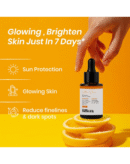 Silicea Ultra Sheer SPF 50 | 20% Vitamin C Face Serum With Hyaluronic Acid, Ferulic Acid, Zinc PCA, Cica & Licorice Extract