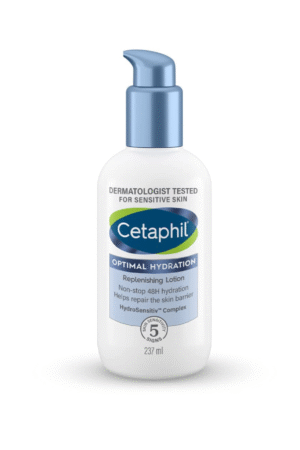 Cetaphil Optimal Hydration Replenishing Body Lotion 237ml | Lightweight moisturizer & non-greasy