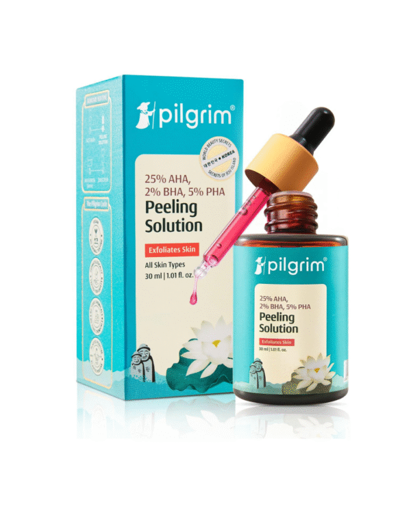 Pilgrim 25% AHA + 2% BHA + 5% PHA Peeling Solution 30ml For Face & Body