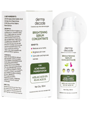 Derma Decode Azelaic Acid Serum with 10% Azelaic Encapsulated, 1% Kojic Acid
