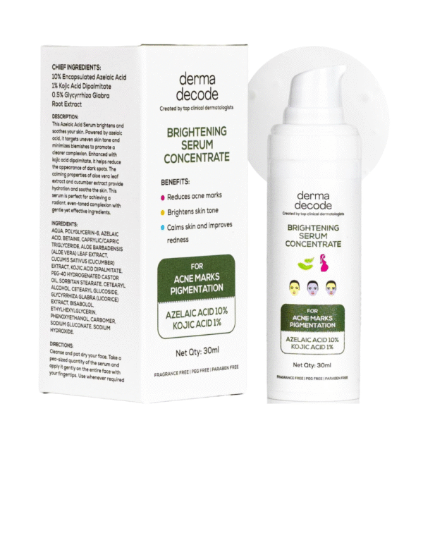Derma Decode Azelaic Acid Serum with 10% Azelaic Encapsulated, 1% Kojic Acid