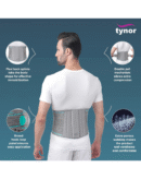 TYNOR Lumbo Sacral Belt, Grey, Large, 1 Unit