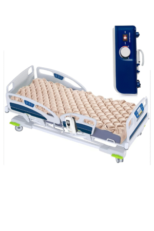 Air Mattress with Bubble Surface for Pressure Relief | Soft, Moisture-Wicking Fabric