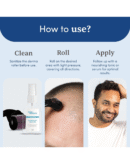 Man Matters 1.00 mm Derma Roller with Disinfectant