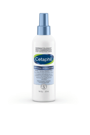 Cetaphil Optimal Hydration Body Spray Moisturizer 207ml | Lightweight moisturizer & non-greasy