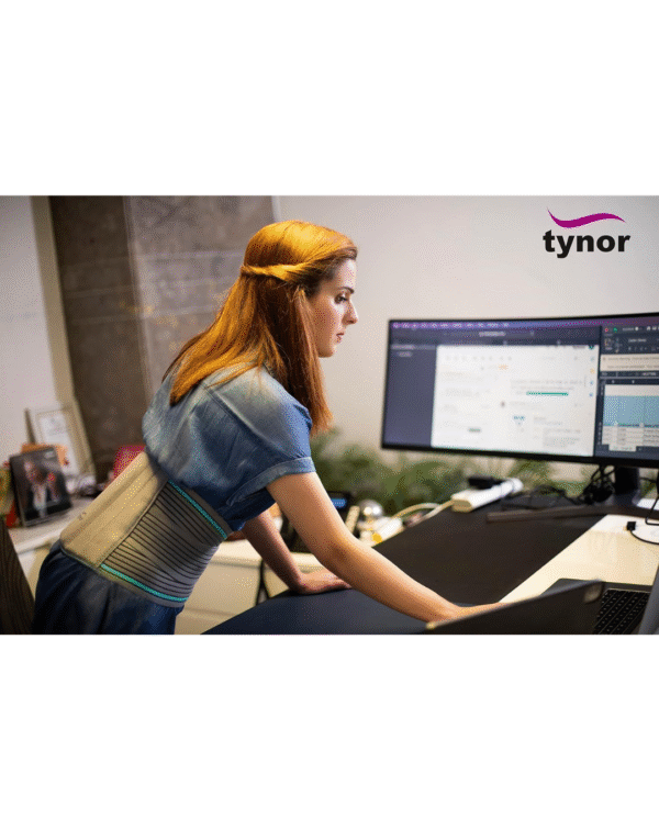 TYNOR Lumbo Sacral Belt, Grey, Large, 1 Unit - Image 3