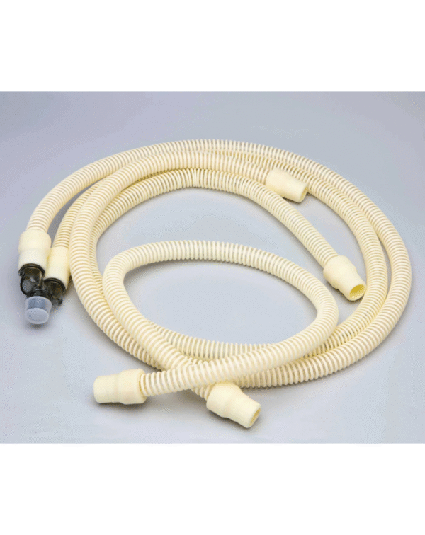 Reusable Hytrel Adult/Pediatric/Neonatal Single Water Trap Ventilator Circuit with Extra Limb - Image 2