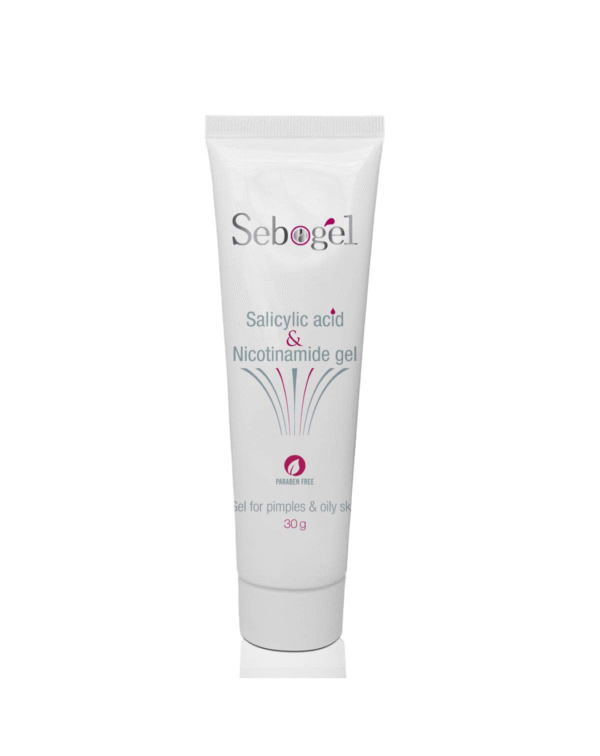 Sebogel Salicylic Acid & Nicotinamide Gel for Pimples and Oily Skin, 30gm