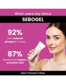 Sebogel Salicylic Acid & Nicotinamide Gel for Pimples and Oily Skin, 30gm