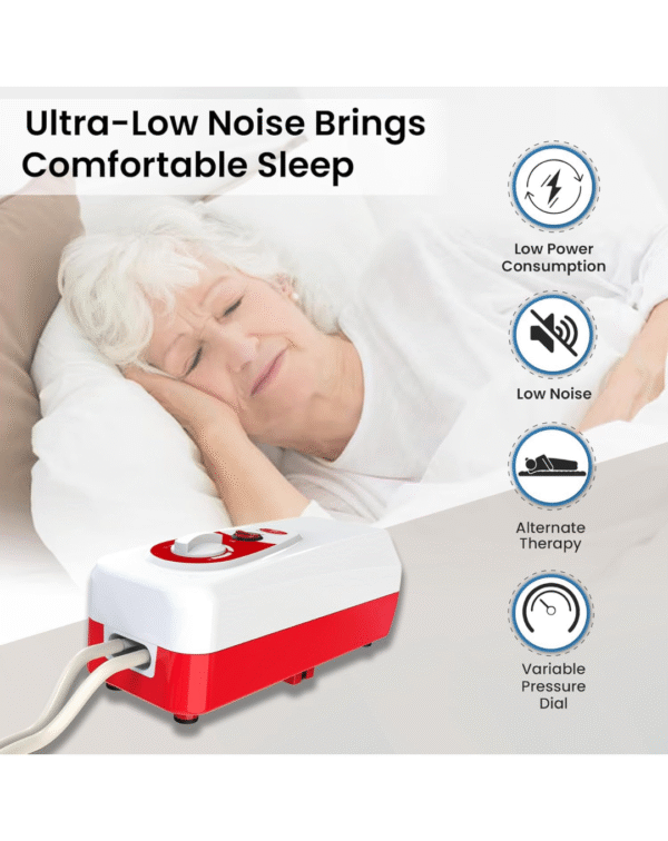 EASYCARE Anti-Decubitus King Size Air Mattress for Bed Sores | Medical Bubble Mattress with Pump - Image 2