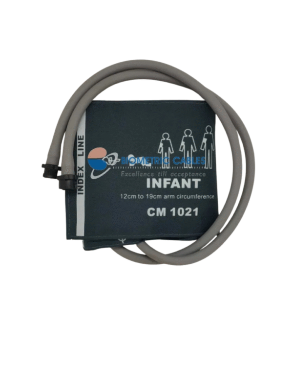 GE NIBP Double Tube Infant Cuff Compatible with Solar 8000/Solar 8000M/ Tram 451