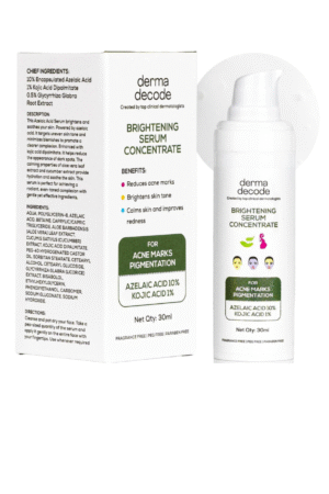 Derma Decode Azelaic Acid Serum with 10% Azelaic Encapsulated, 1% Kojic Acid