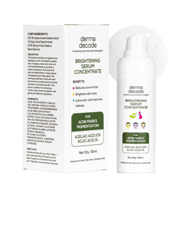Derma Decode Azelaic Acid Serum with 10% Azelaic Encapsulated, 1% Kojic Acid