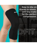 Boldfit Knee Caps for Women for Pain Relief Compression Knee Support for Men Gym Running Jogging Sports