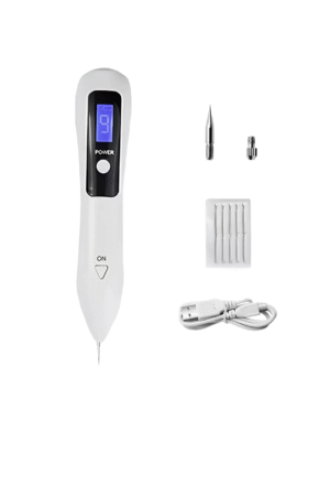 Concepta Mole Remover Pen – LCD Display Wart Remover Machine for Skin Tag, Freckle and Spot Removal – Portable Beauty Care Tool (Multicolor)