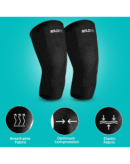 Boldfit Knee Caps for Women for Pain Relief Compression Knee Support for Men Gym Running Jogging Sports