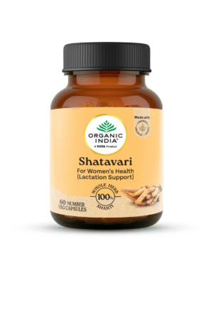 Organic India Shatavari - 60 Veg Capsules, With Plant Based Estrogens