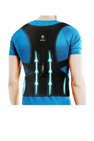 Sifoz Free Size Posture Corrector For Men And Women Back Support Belt Back Pain Back Straight