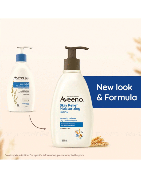 Aveeno Skin Relief Moisturizing Lotion, 354 ml (Bottle might vary) - Image 3