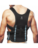 Sifoz Free Size Posture Corrector For Men And Women Back Support Belt Back Pain Back Straight