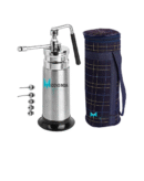 Medono India Mini Cryo Gun 350 ML Liquid Nitrogen Empty Sprayer Can for Dermatology With Different 5 Probes and Carry Bag - Stainless Steel
